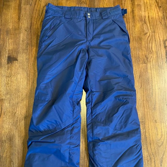Columbia Snowpants Ski Snowboard Winter Blue Medium - Picture 1 of 7